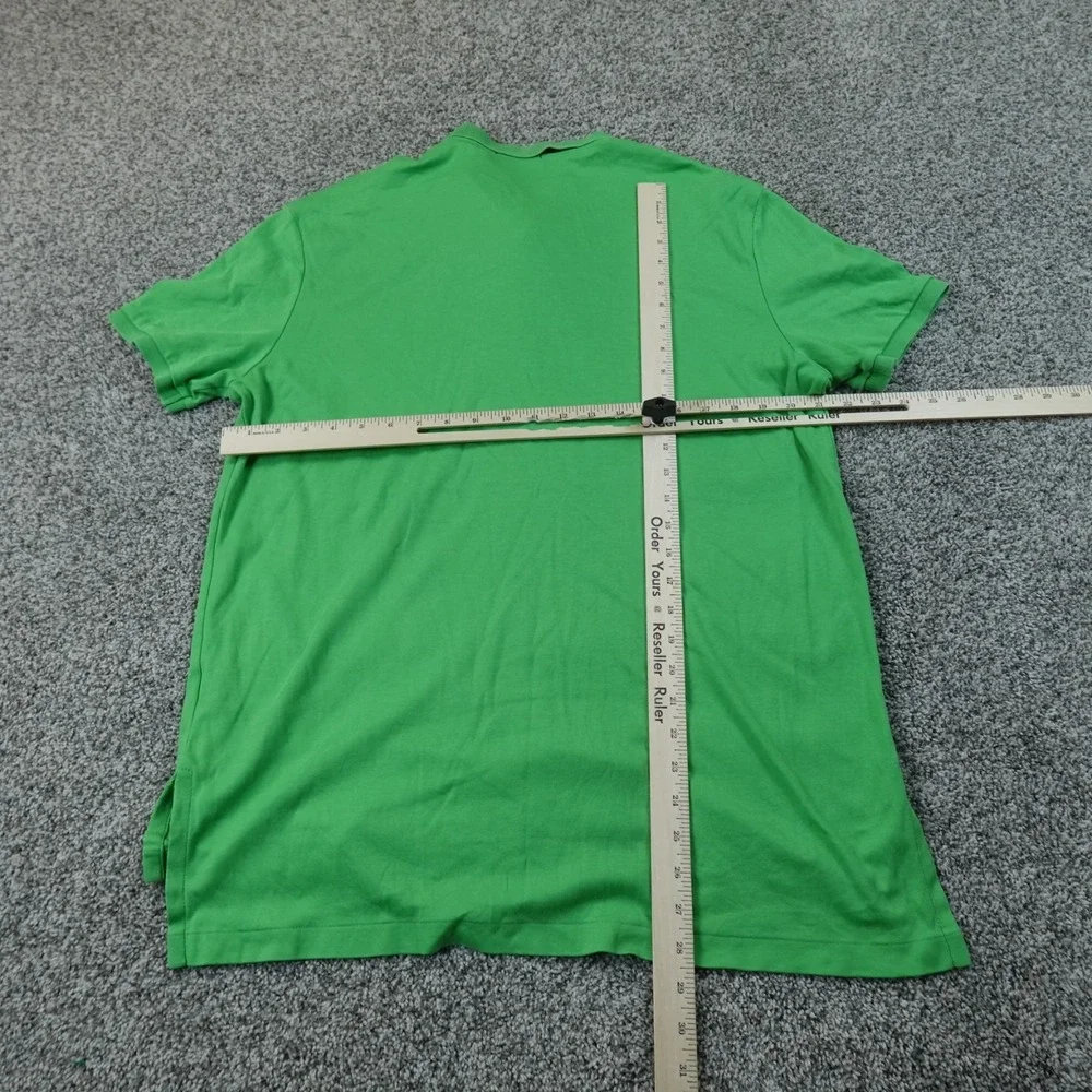 Ralph Lauren Polo Shirt Mens XL Green Pony Logo Short Sleeve Golf Preppy Casual